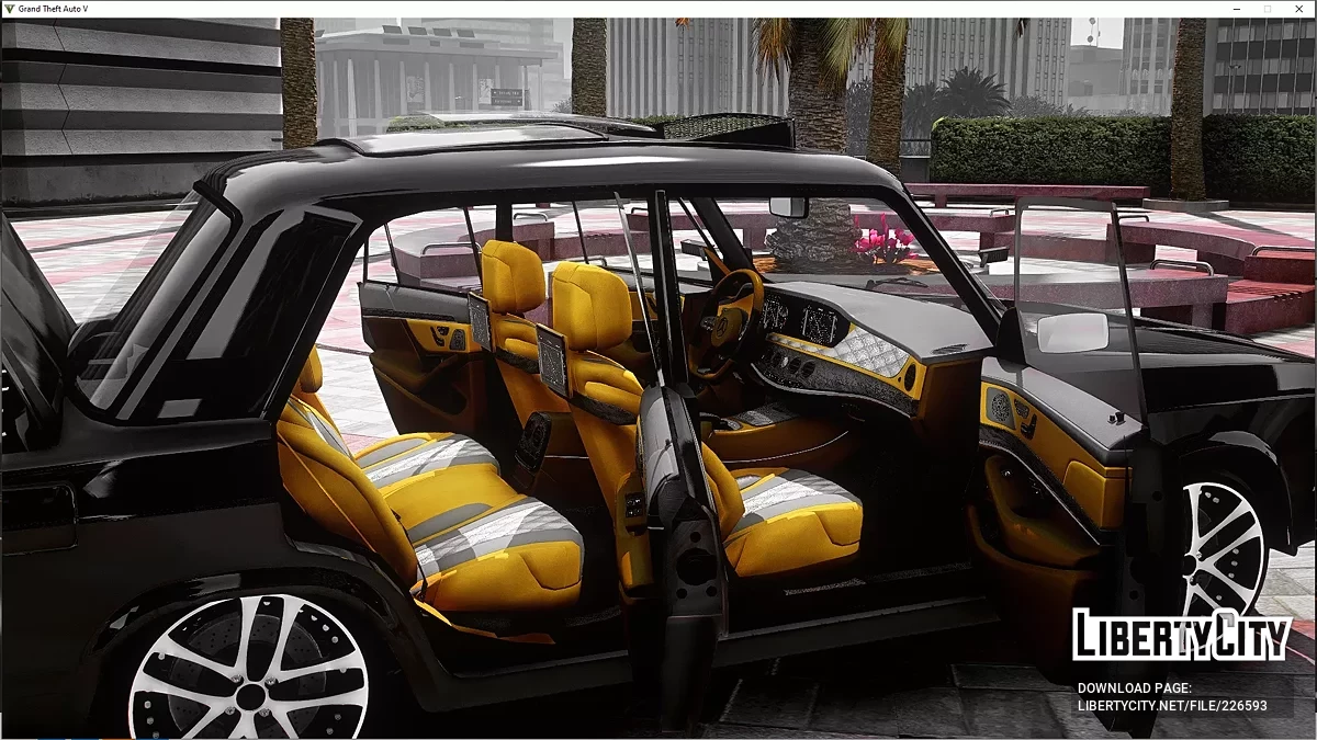 VAZ 2107 & W222 - Індивідуальний інтер'єр [Add-On] / GTA 5