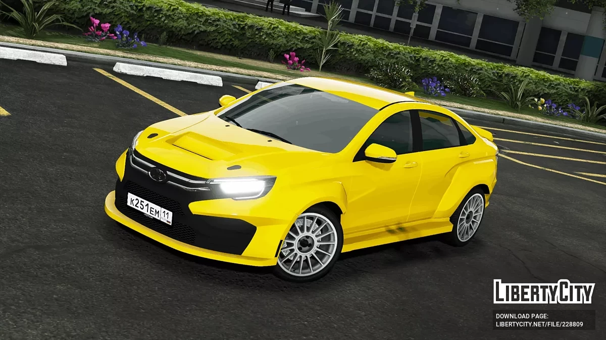2022年拉达Vesta SP / GTA 5