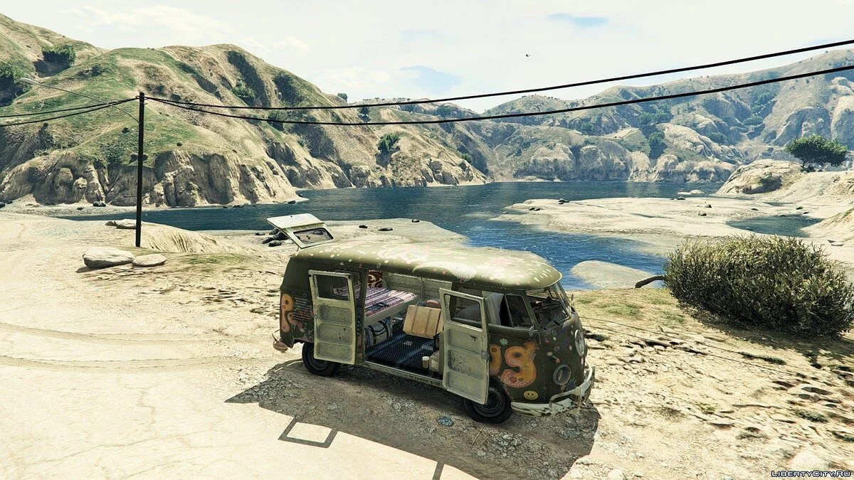 Volkswagen Bus de 1960 (Rat) 1.1 / GTA 5
