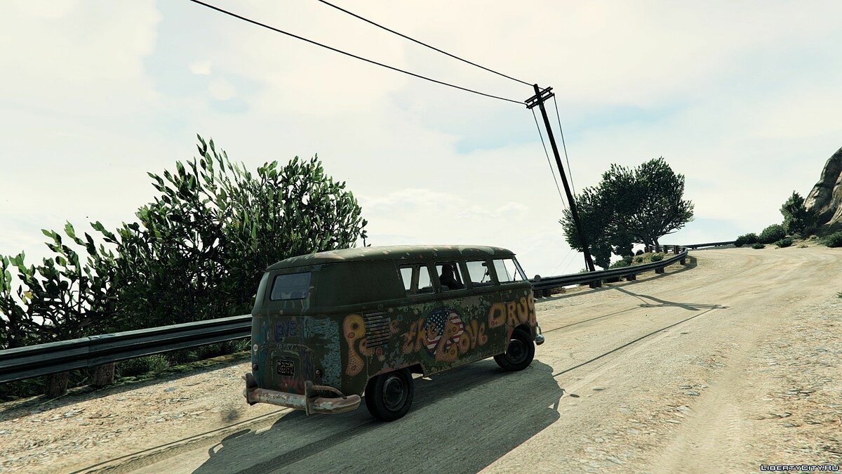 Download 1960 Volkswagen Bus (Rat) 1.1 for GTA 5