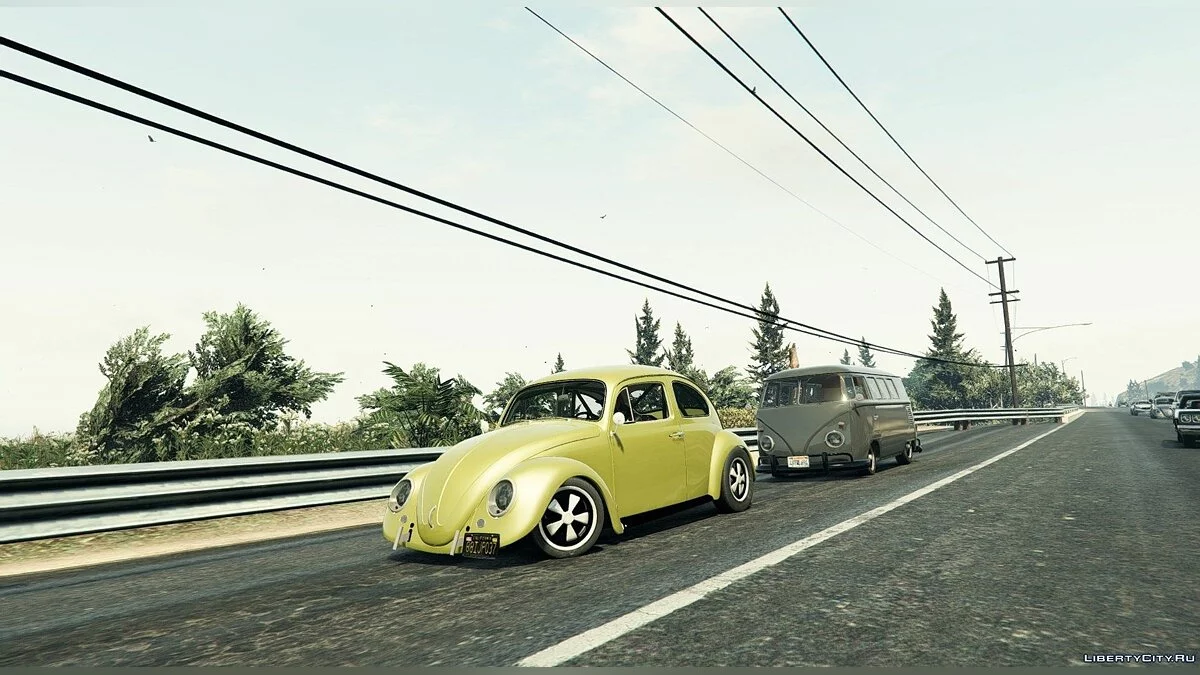 Volkswagen Beetle de 1963 (Cal Look) 1.1 / GTA 5
