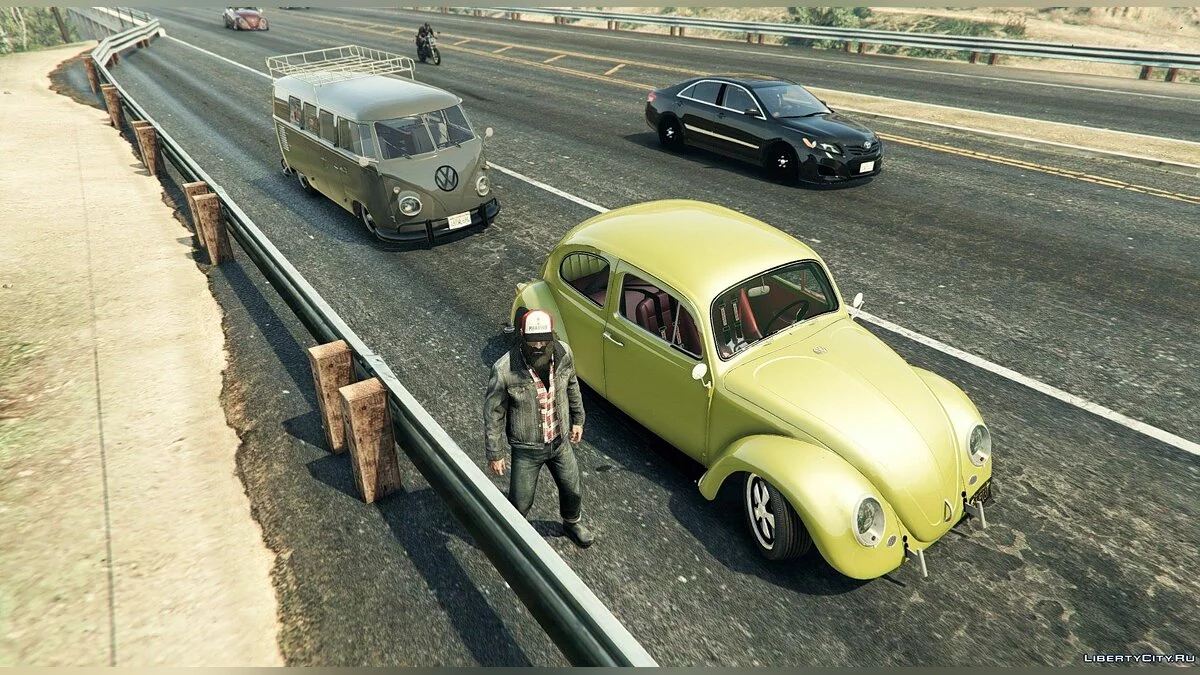 Volkswagen Beetle de 1963 (Cal Look) 1.1 / GTA 5