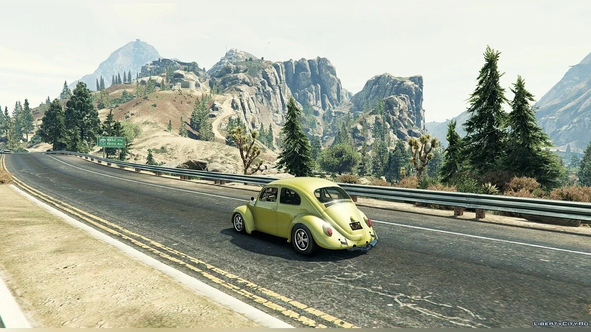 Volkswagen Beetle de 1963 (Cal Look) 1.1 / GTA 5