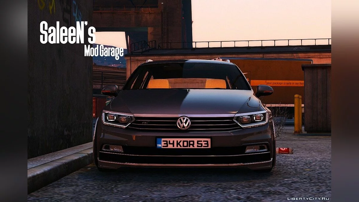 2016 Volkswagen Passat Variant R Line [Add-On / Replace] 1.1 / GTA 5