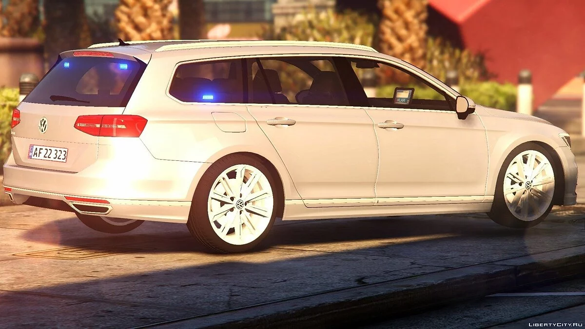 Danish 2015 Volkswagen Passat R-Line - Unmarked Version / GTA 5