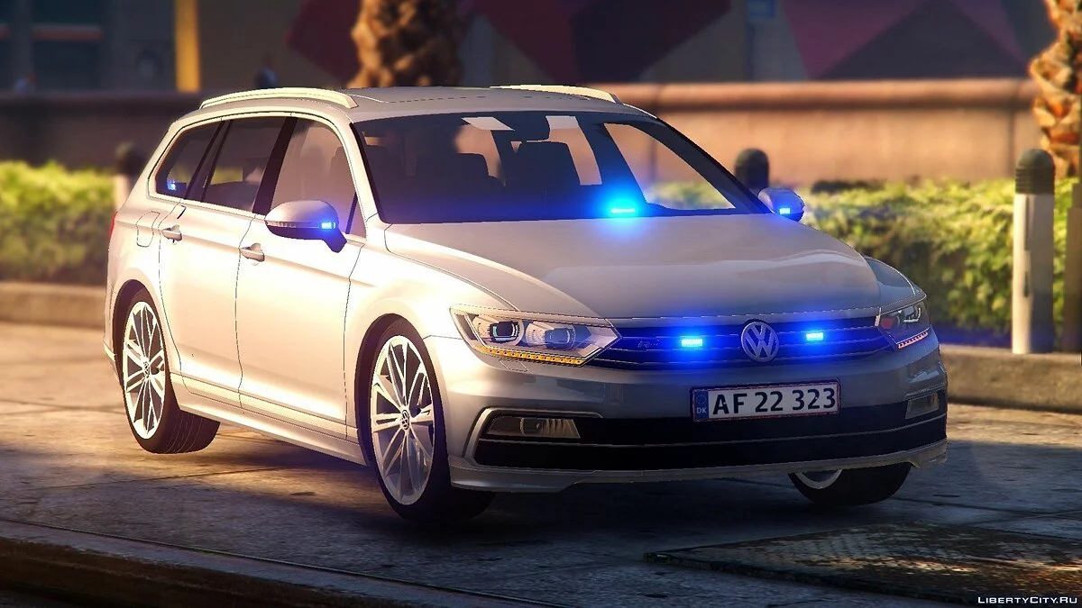 Danish 2015 Volkswagen Passat R-Line - Unmarked Version / GTA 5