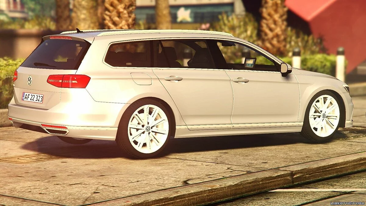 Danish 2015 Volkswagen Passat R-Line - Unmarked Version / GTA 5