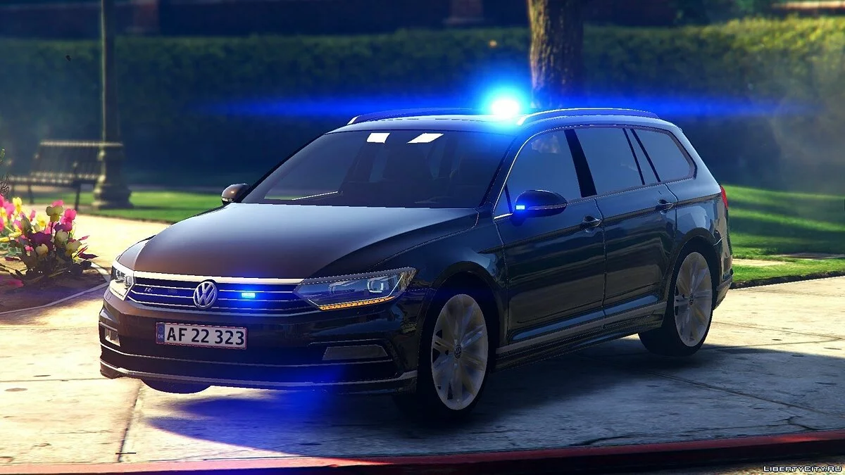 Danish 2015 Volkswagen Passat R-Line - Unmarked Version / GTA 5