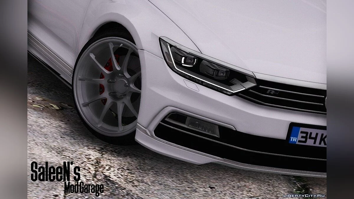 2016 Volkswagen Passat Variant R Line [Add-On / Replace] 1.2 / GTA 5