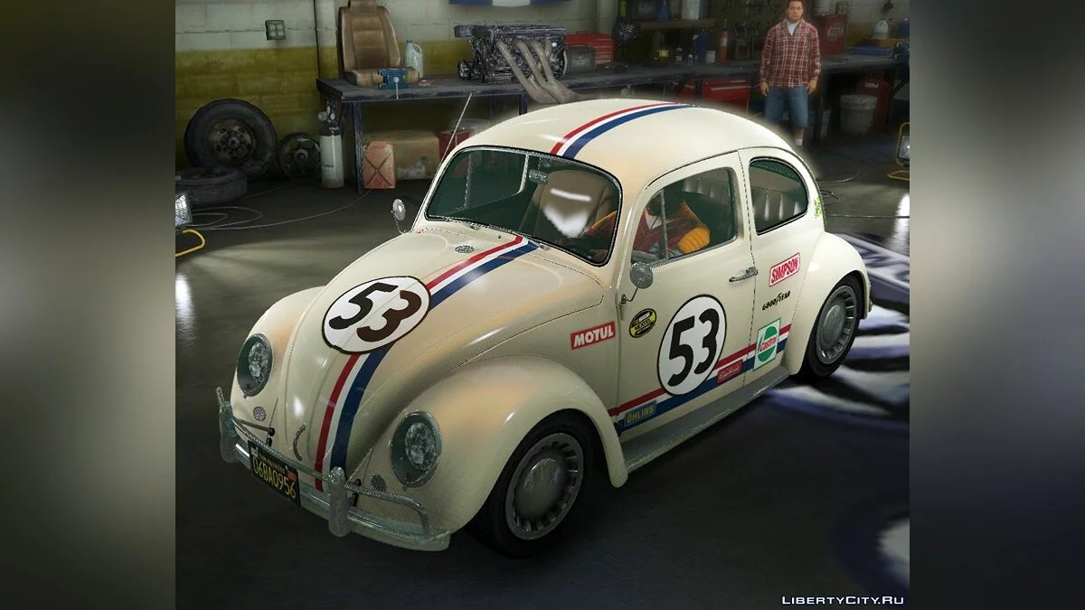 Volkswagen Beetle (1st Gen) Herbie [Add-On | Livery] 0.91 / GTA 5