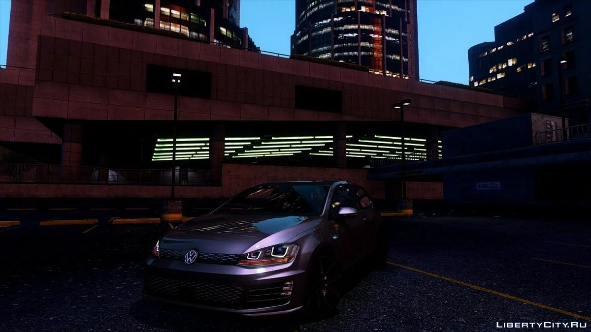 Volkswagen Golf GTI Mk7 Сток [Додаток / Заміна | Тюнінг | Склоочисники] 2.0 / GTA 5