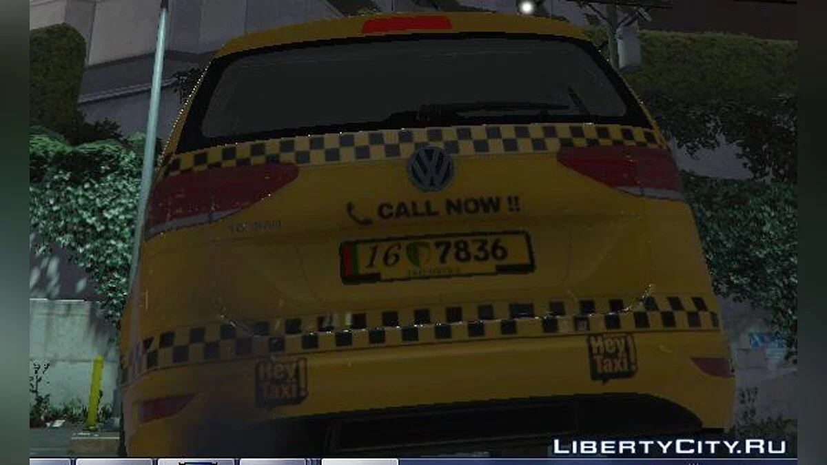 VOLKSWAGEN TOURAN TAXI / GTA 5