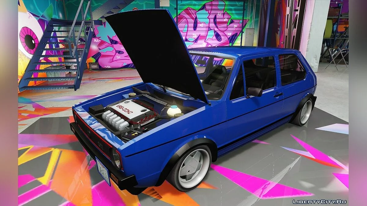 大众高尔夫Mk1 VR6 [附加/替换] 1.0 / GTA 5