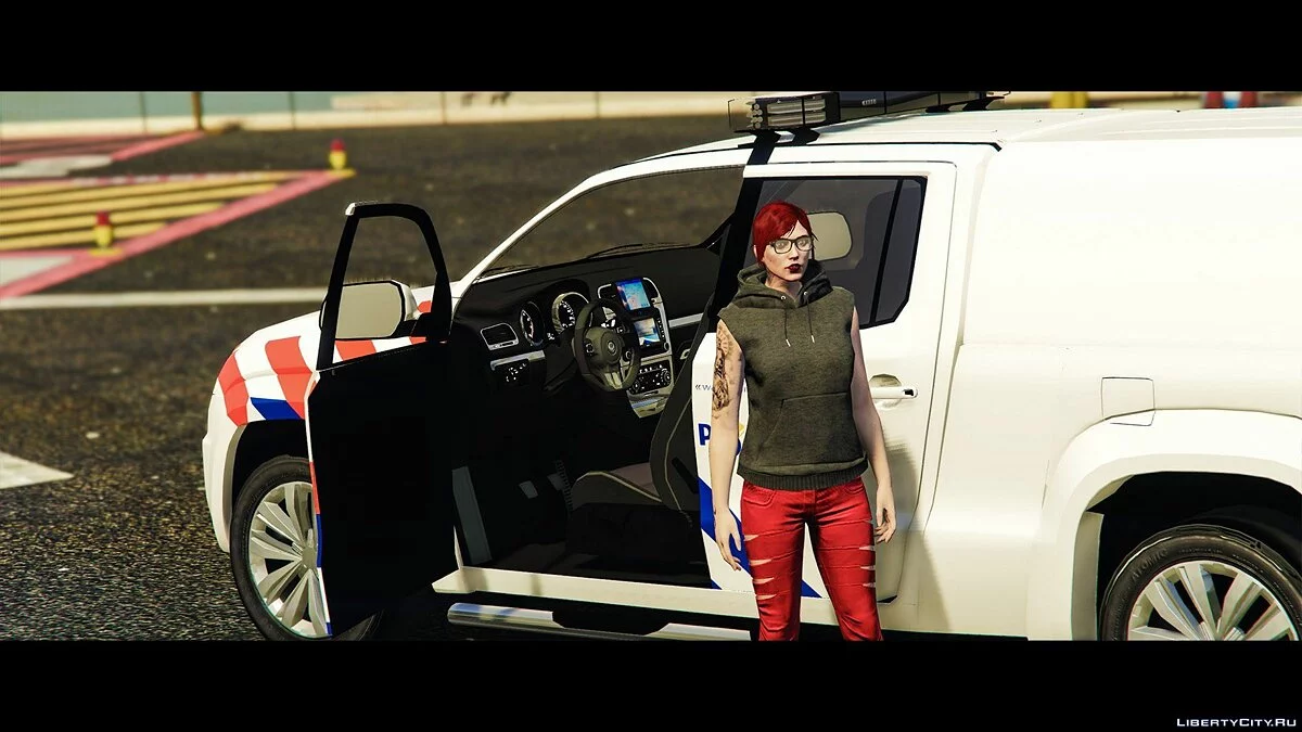 Volkswagen Amarok Нідерландська поліція [ELS] 1.0 / GTA 5