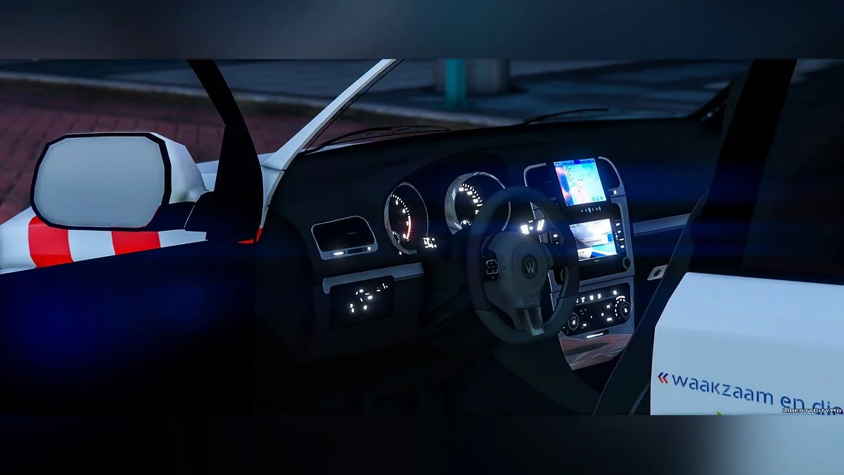 Volkswagen Amarok Нідерландська поліція [ELS] 1.0 / GTA 5