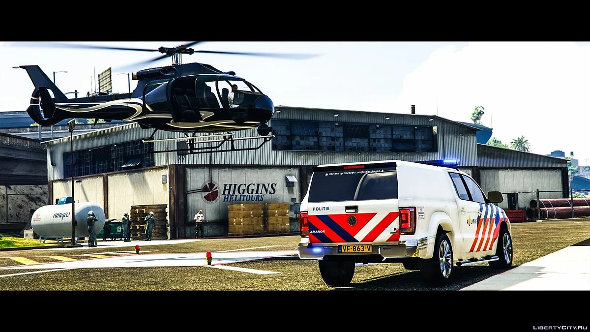 Volkswagen Amarok Нідерландська поліція [ELS] 1.0 / GTA 5