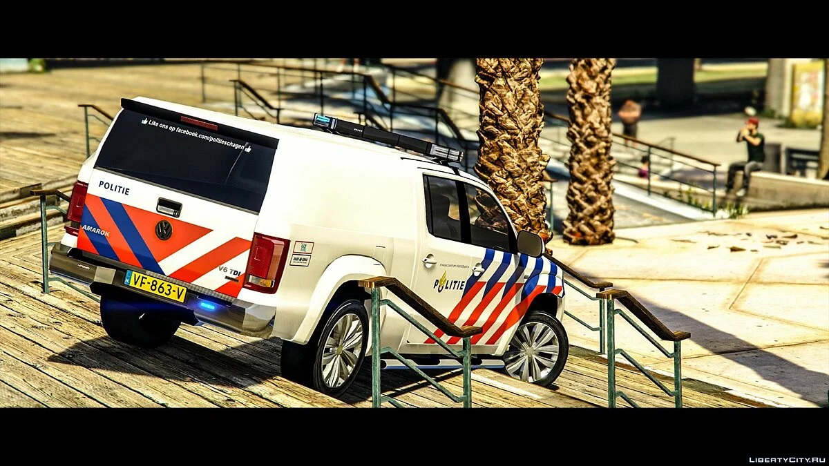 Volkswagen Amarok Нідерландська поліція [ELS] 1.0 / GTA 5