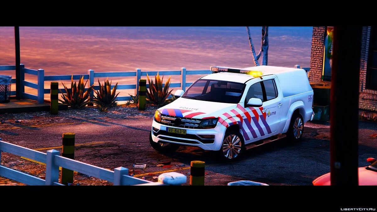 Volkswagen Amarok Нідерландська поліція [ELS] 1.0 / GTA 5