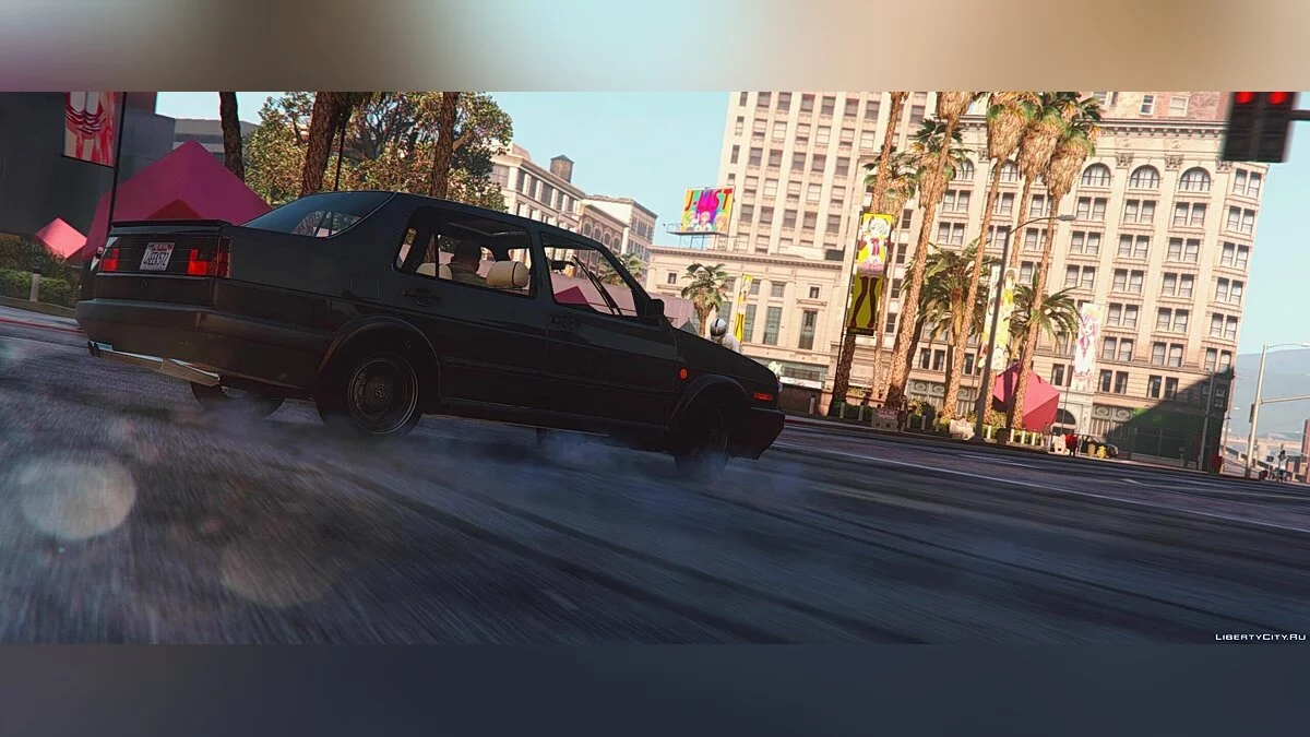 Volkswagen Jetta MK-2 1985 Версія 1.0 / GTA 5
