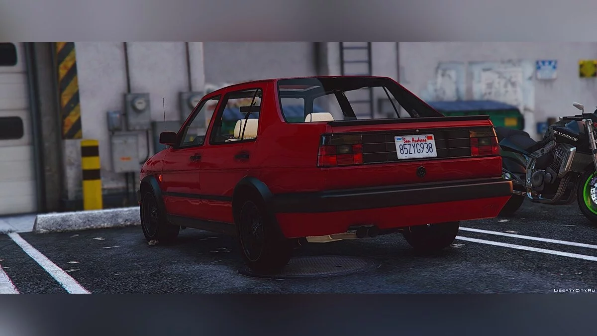 Volkswagen Jetta MK-2 1985 Версія 1.0 / GTA 5