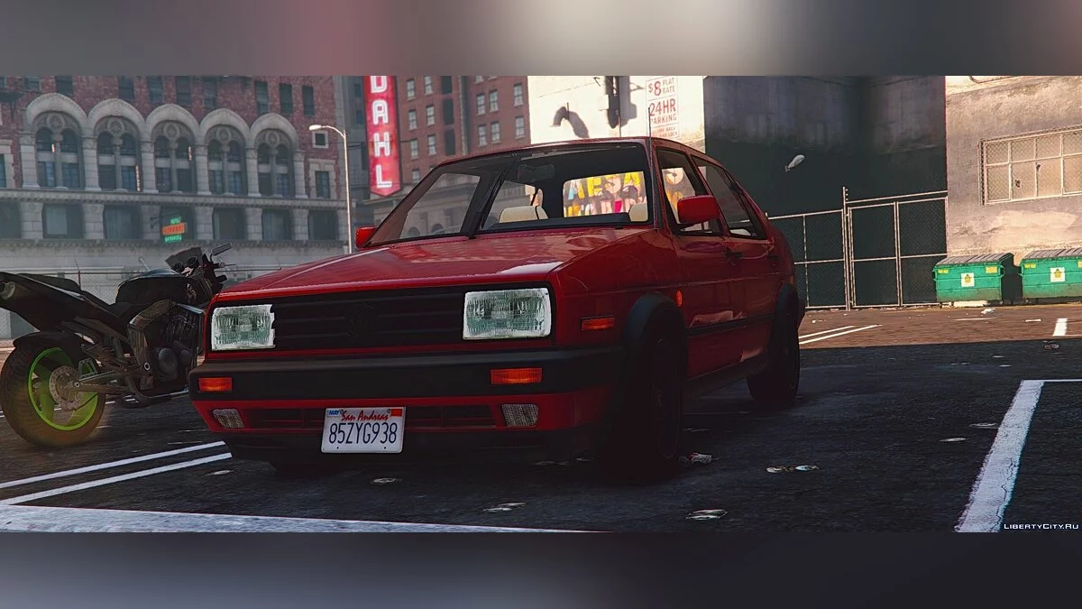 Volkswagen Jetta MK-2 1985 Версія 1.0 / GTA 5
