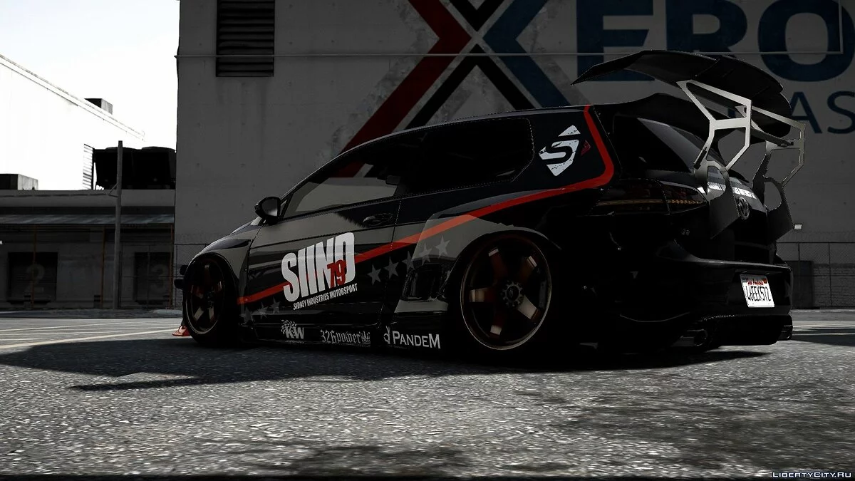 Pandem Volkswagen Golf R Mk7 [Add-on] [Liveries+Template] 0.1 / GTA 5