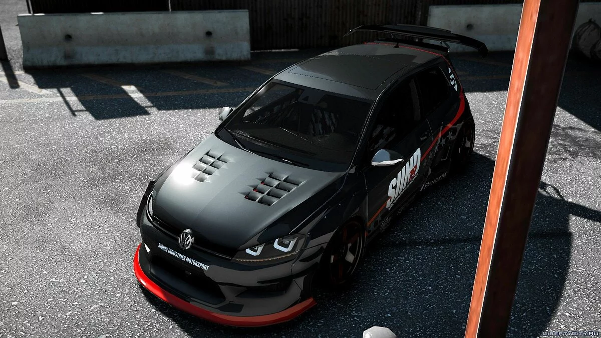 Pandem Volkswagen Golf R Mk7 [Add-on] [Liveries+Template] 0.1 / GTA 5
