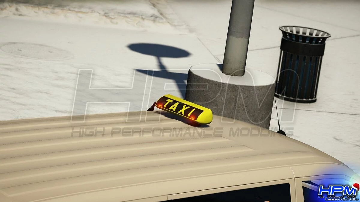 Volkswagen T6 Taxi [Add-On | Replace] 1.0 / GTA 5