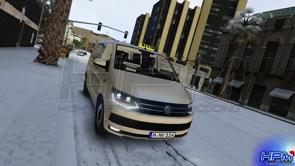 Volkswagen T6 Taxi [Add-On | Replace] 1.0 / GTA 5