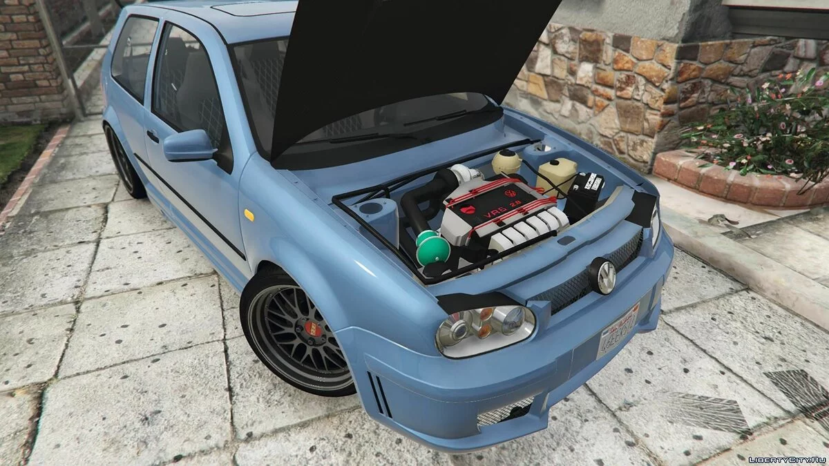 大众高尔夫4 1.0 [附加/库存/+调校部件] / GTA 5