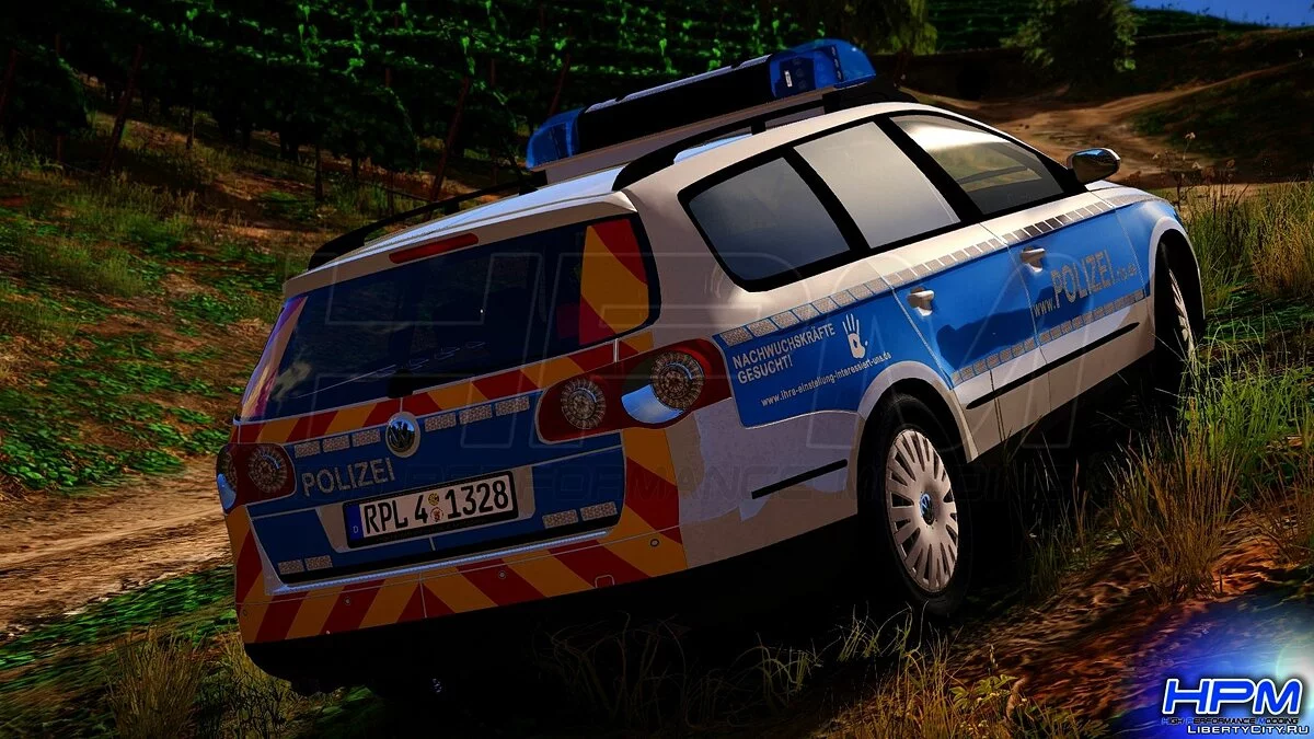 大众帕萨特 B6 变种 警察 RLP [附加 | 替换 | ELS] V1.0 / GTA 5