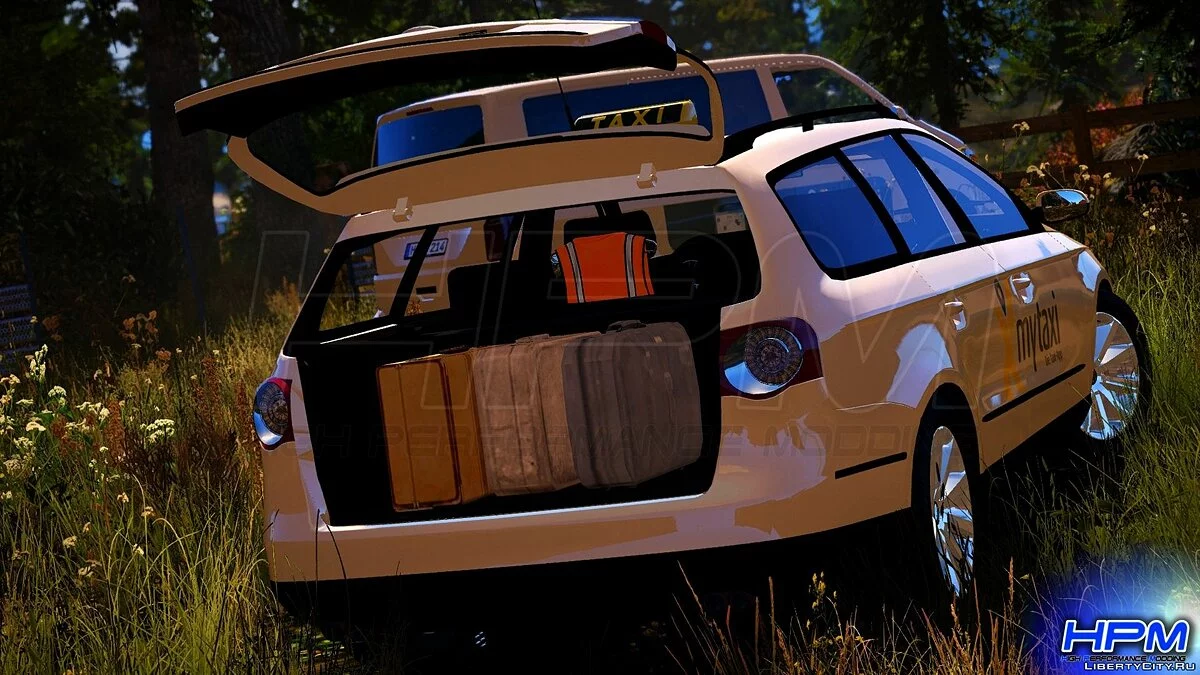 VW Passat B6 Variant Taxi V1.0 / GTA 5