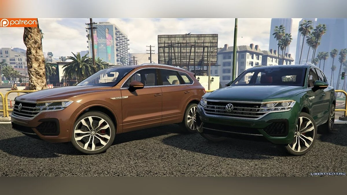 VW Touareg R-Line 2019 (Básico)[Addon] / GTA 5