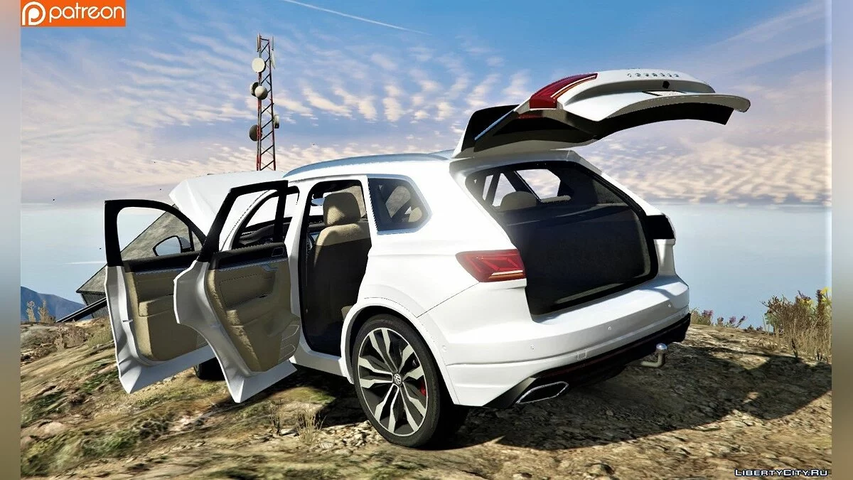 VW Touareg R-Line 2019 (Básico)[Addon] / GTA 5