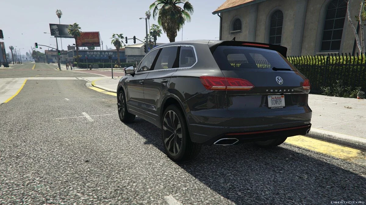 VW Touareg R-Line 2019 (Básico)[Addon] / GTA 5
