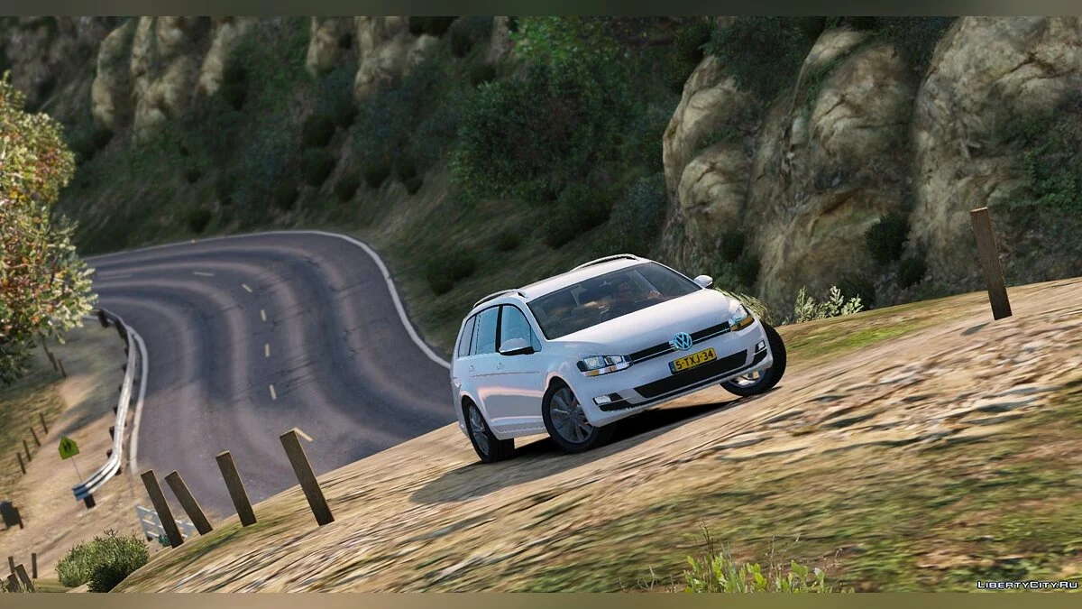 Volkswagen Golf Variant 2014 [CIV] [ЗАМІНА] / GTA 5
