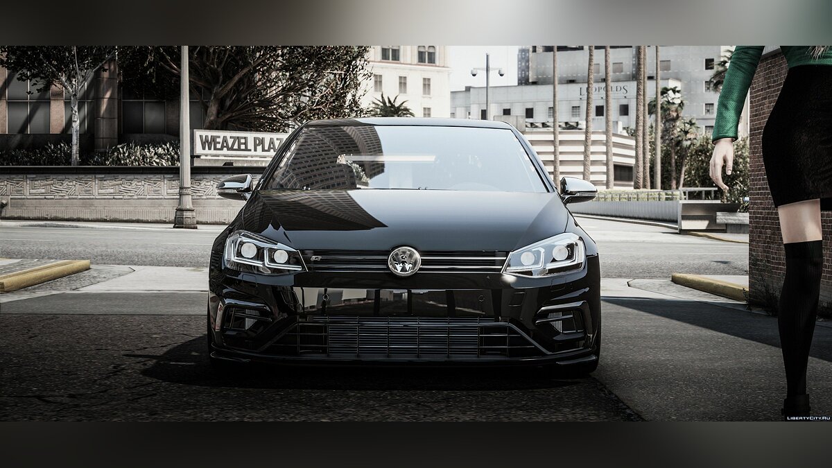 Volkswagen golf для gta 5 фото 100