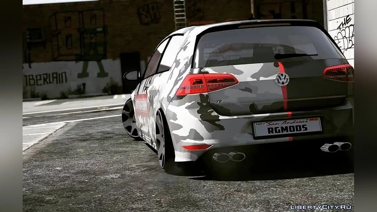 Volkswagen Golf R Dark Nifty Cap [Replace] / GTA 5