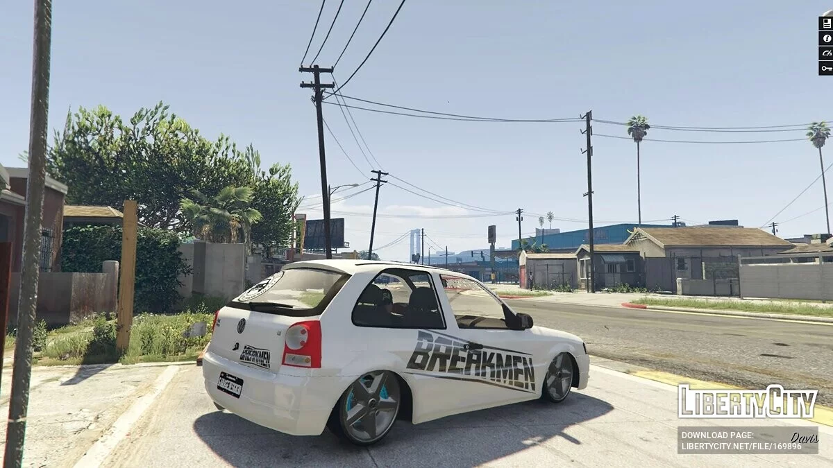 VW gol G4 de Danilo Crespo versión Breakmen [Add-On] 1.0 / GTA 5