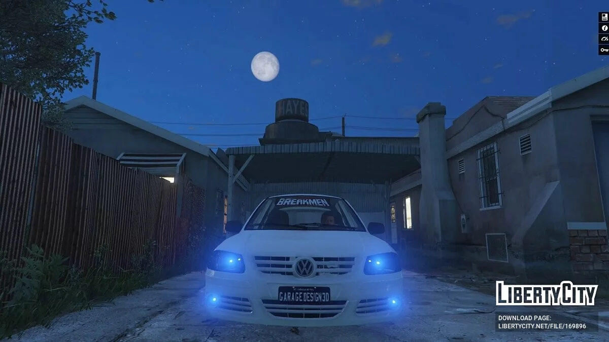 VW gol G4 de Danilo Crespo versión Breakmen [Add-On] 1.0 / GTA 5