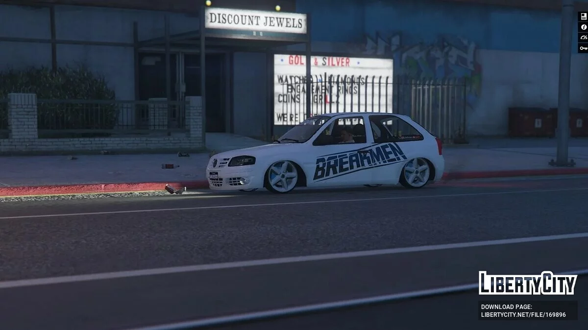 VW gol G4 de Danilo Crespo versión Breakmen [Add-On] 1.0 / GTA 5