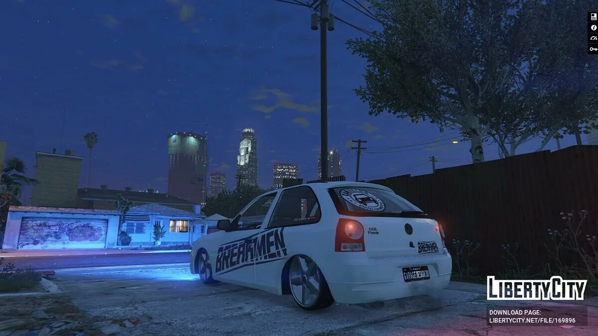 VW gol G4 de Danilo Crespo versión Breakmen [Add-On] 1.0 / GTA 5