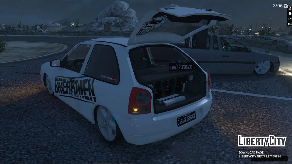 VW gol G4 de Danilo Crespo versión Breakmen [Add-On] 1.0 / GTA 5