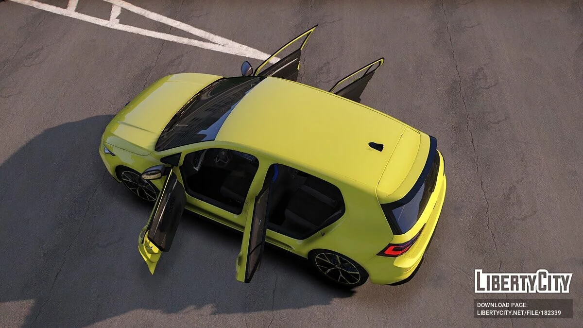 Volkswagen Golf R 2021 / GTA 5