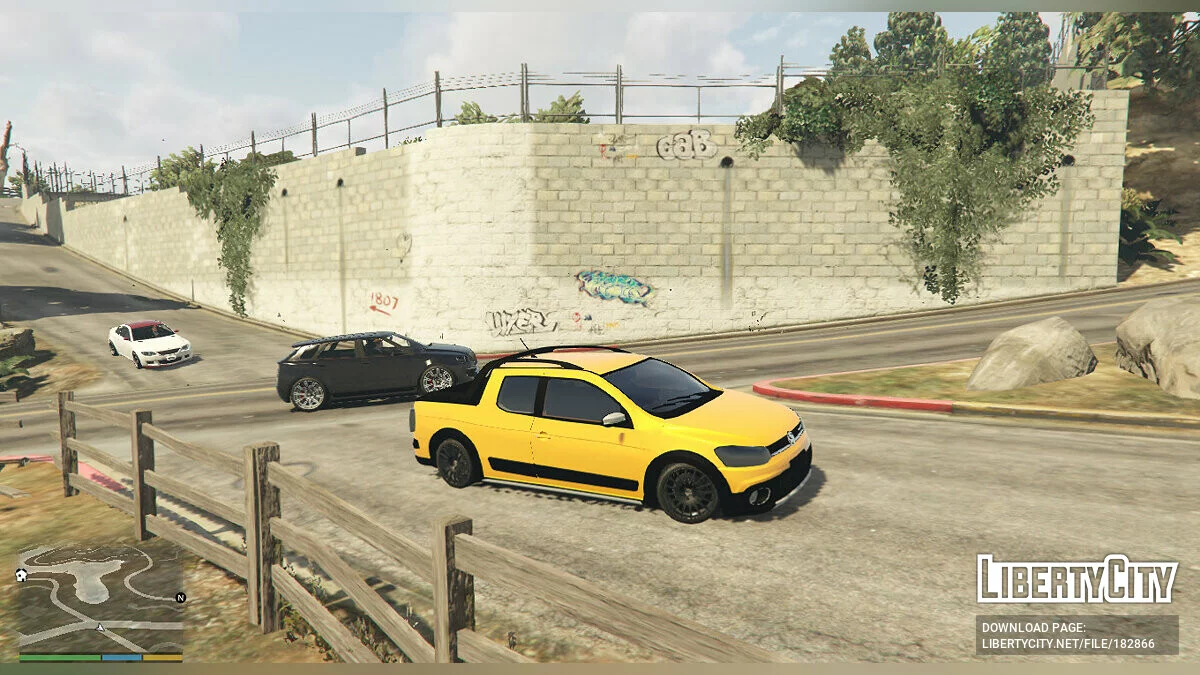 Volkswagen Saveiro G6 Cross Cab. Dupla / GTA 5