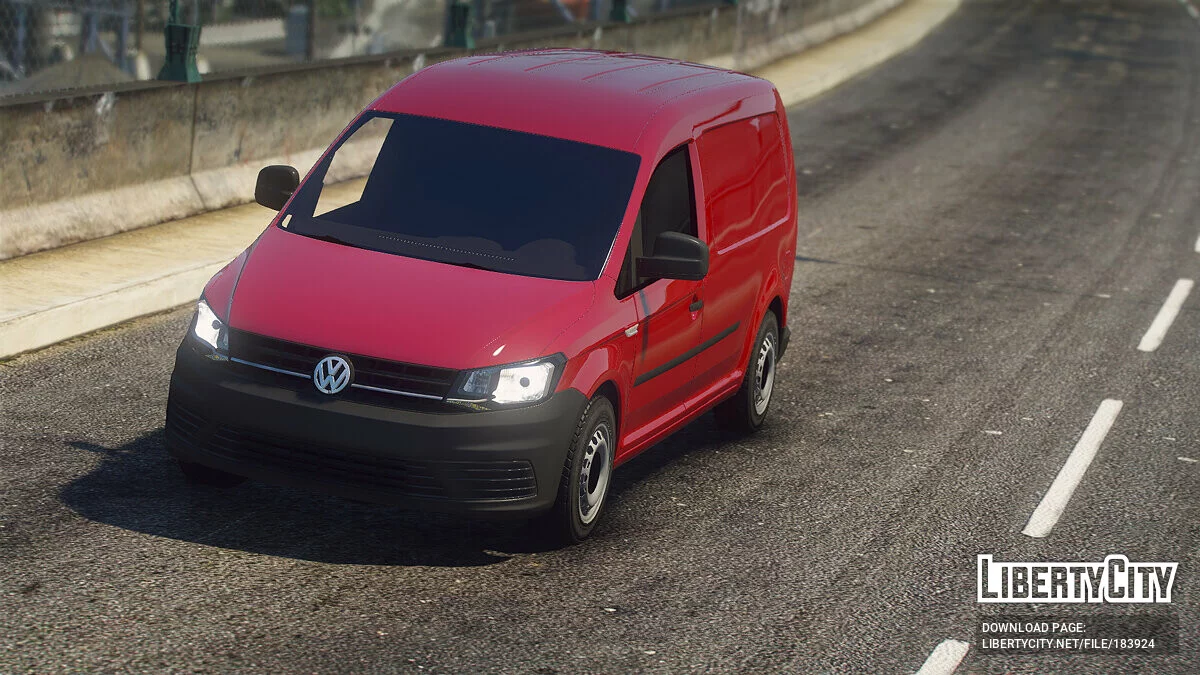 Volkswagen Caddy Maxi 2016 [Add-On | Unlocked] 1.0 / GTA 5