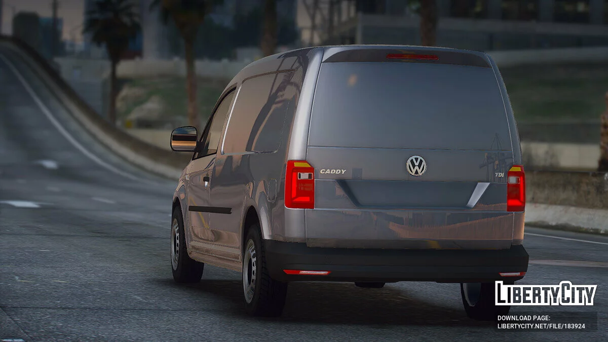 Volkswagen Caddy Maxi 2016 [Add-On | Unlocked] 1.0 / GTA 5