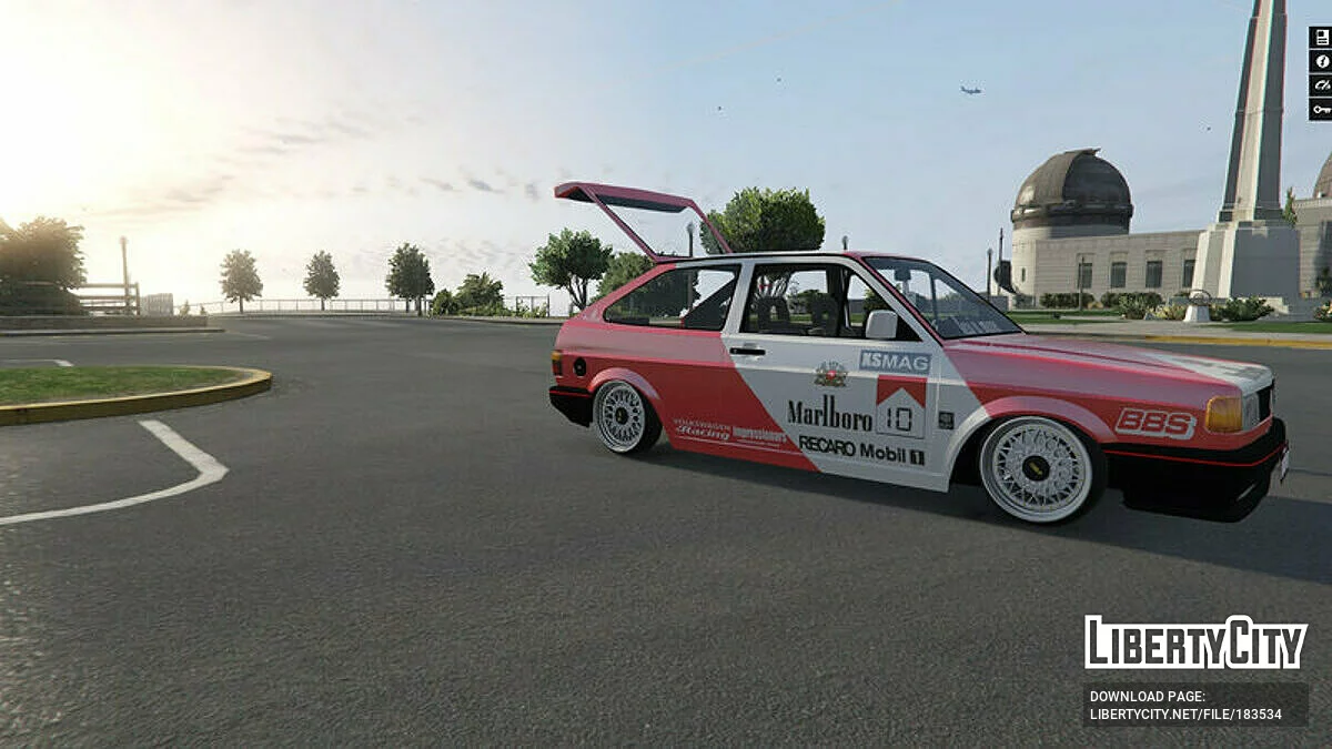 Volkswagen Gol Quadrado Gaya Marlboro [Add-On] / GTA 5