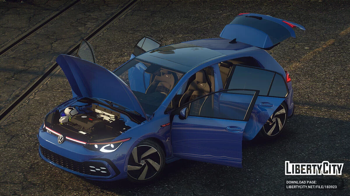 Volkswagen Golf 8 GTI [Add-On | Unlocked] 1.0 / GTA 5