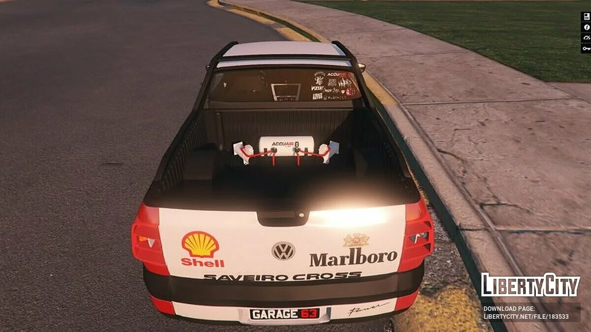 Volkswagen Saveiro G5 Cross Marlboro Style [Додаток] Версія 2.0 / GTA 5